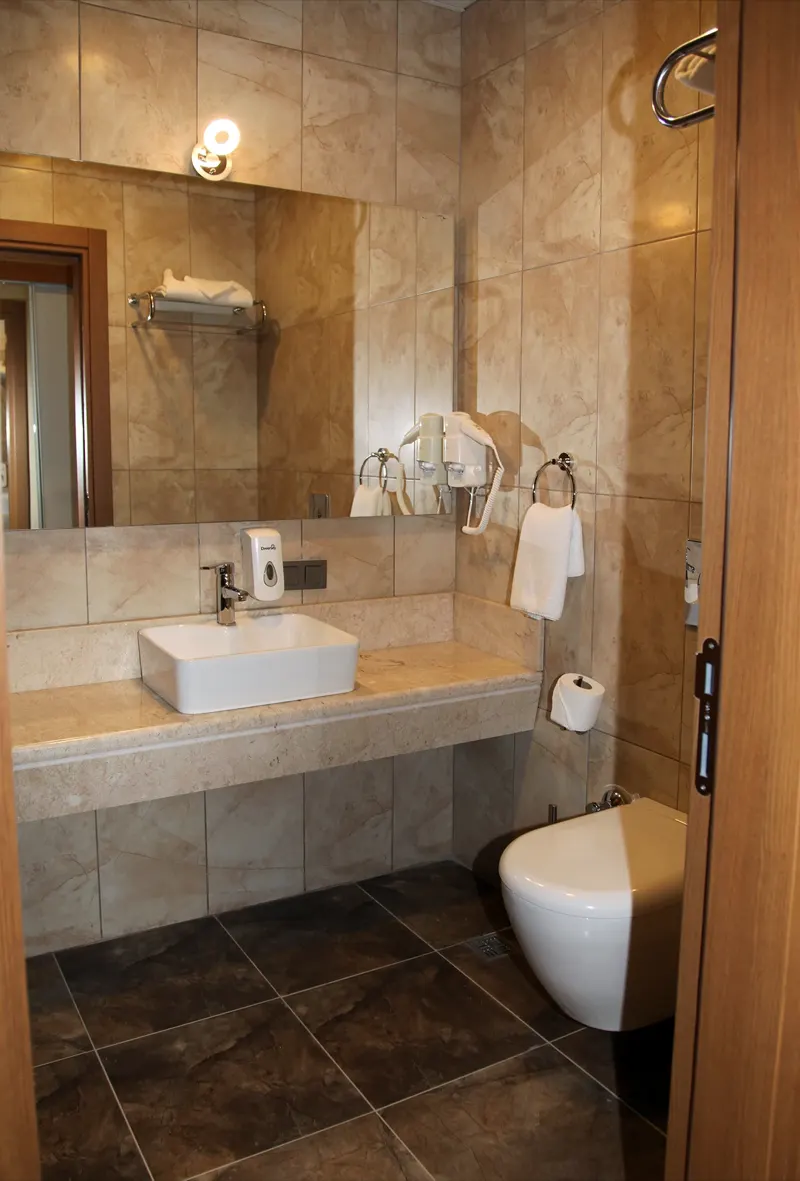 Superior Triple: banyo